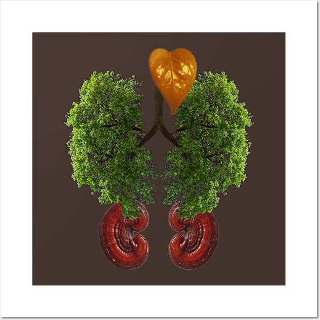 Natural organs Wall Art by smassico